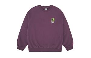 Vision Street Wear Кроссвейв свитшот унисекс серый фиолетовый