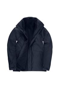 Корпоративная куртка 3 в 1 B&C, темно-синий