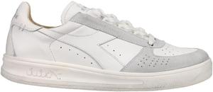 Мужские кроссовки Diadora B.Elite H Leather Dirty с шнуровкой, повседневные - белые