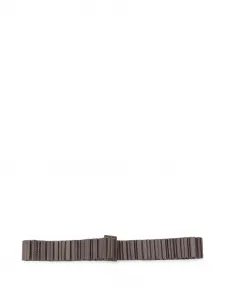 Ремень с пряжкой и сборками Pleats Please Issey Miyake, коричневый