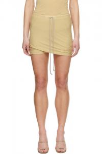 Шорты Hollywood buds Rick Owens Drkshdw, цвет parchment