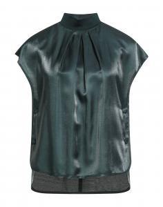 Топ Agnona, темно-зеленый
