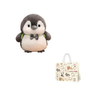 Коллекционная плюшевая кукла милый мультяшный пингвин высота 25см/32см LOGISTAR