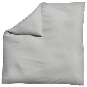 Пододеяльник из тканого атласа, Mako satin, 200/200 см Schlafgut, светло-серый