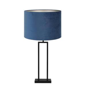 Настольная лампа Light & Living Shiva/Velours цвет schwarz/blau