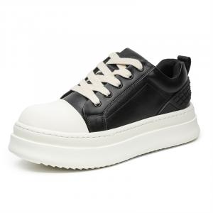 MUYI Низкие скейтерские кроссовки унисекс черные женские, цвет Black Women's