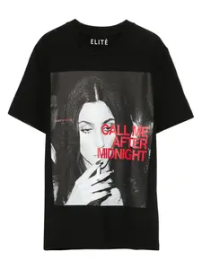 Футболка с графичным принтом Elite, черный
