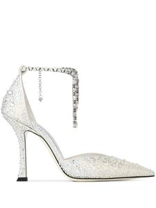 Jimmy Choo туфли Saeda 100, нейтральный