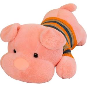 Плюшевая кукла собака в свитере, высота 70см/100см JINXIANGHE