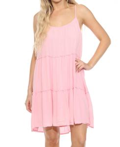 Женское платье мини Лаймэйд в цвете истинно розовый PJ Salvage