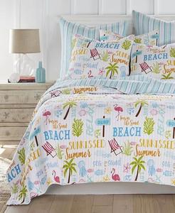 Коллекция одеял Beach Days Homthreads, мультиколор