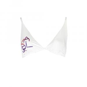 Белые купальники из эластана Karl Lagerfeld, белый