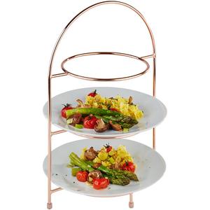 Набор для сервировки Подставка для сервировки медного цвета, для 3 тарелок Aps, Kupferfarben