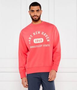 Графический свитер Relaxed fit Gant, розовый