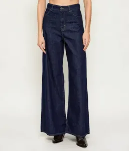 Джинсы WKDVEGA flare fit Weekend Maxmara, темно-синий