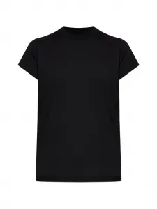 Футболка с отделкой на плечах Rick Owens Drkshdw, черный