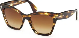Солнцезащитные очки Tom Ford FT 1217 55F, цвет «Гавана»
