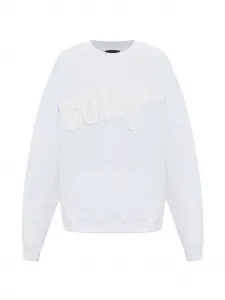 Свободный свитшот с аппликацией Dsquared2, белый