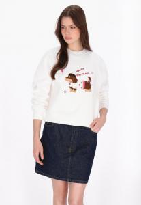 Толстовка myMo Sweatshirt, Offwhite/Off-White