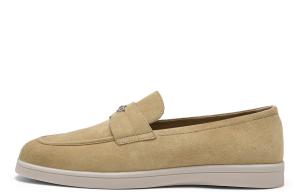 PEDRO Женские лоферы серые/песочные в песочном цвете, цвет Sand