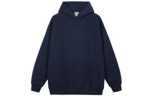 Толстовка унисекс с капюшоном, средней плотности Beetle Town, темно-синий  (fleece-lined)