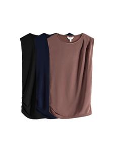 Топ The Set, темно-синий/коричневый/черный