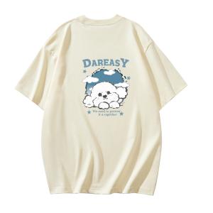 Футболка Dareasy унисекс, Бежевый