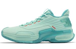 Баскетбольные кроссовки Restraint 2 для мужчин с низким верхом светло-голубого/глазированного фарфорово-зеленого цвета 361°