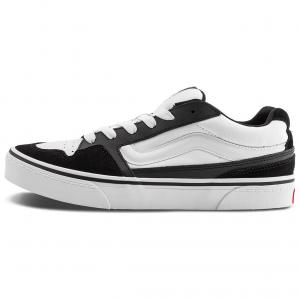 Vans Низкие скейтерские кроссовки мужские черно-белые, цвет Black White