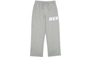 Прямые повседневные брюки Unisex Gray Nerdy, серый