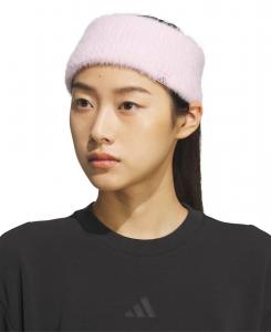 Женская повязка на голову с мягкими подушечками для повседневной носки Adidas, Clear Pink/grey Six