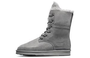 Зимние ботинки унисекс серый Au&Mu