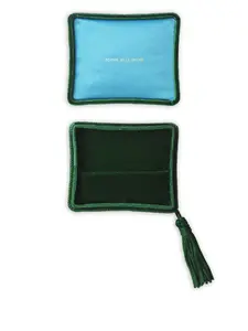 Бархатная шкатулка для украшений 10.5 x 8.5 см Sophie Bille Brahe, зеленый