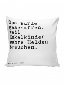 Подушка Mr. & Mrs. Panda, белый