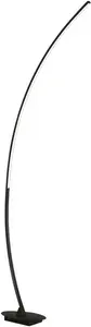 TRIO Leuchten Светодиодный торшер "Solo", 1 лампочка, источник света Светодиодный модуль | Светодиод прочно интегрирован Рост: 158 см, черный