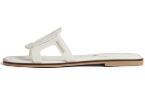 CHARLES&KEITH Женские слайдеры с композитной подошвой 1 см Animal Print Black, цвет Animal Print Black