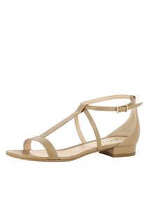 Сандалии с ремешками Evita Salvina, бежевый