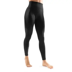 Женские бесшовные леггинсы для спортзала Siroko, черный