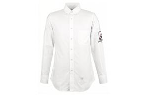 THOM BROWNE Мужская белая рубашка
