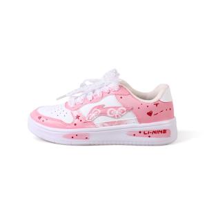 LINING Понтоны лодки light pink lace lightweight высота increasing low top casual скейтборд обувь women's