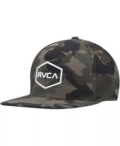 Мужская регулируемая бейсболка Snapback с камуфляжным принтом Commonwealth Rvca