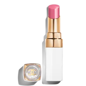 Увлажняющий тонирующий бальзам для губ ROUGE COCO BAUME SHINE - возможность наслаивания цвета. CHANEL, BLUSHING PINK (pink)