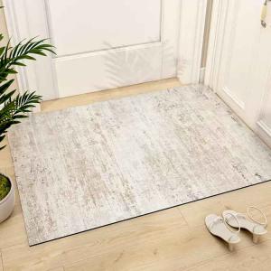 AOVOC Ковер 80х120 см для прихожей/гостиной, не требует стирки, из ПВХ, можно обрезать, MNJ-PG03
