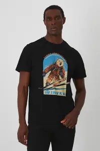 Хлопковая футболка Medicine, черный