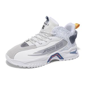 Детские баскетбольные кроссовки TONYBEAR, белый/синий