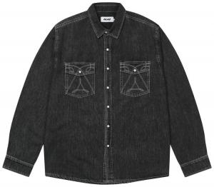 Рубашка Palace Denim Western Over Shirt, черная