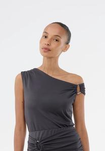 Топ Modström RICHARD TOP, Ebony/Light Grey