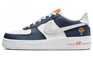 Кроссовки Nike Air Force 1 Low, синий/оранжевый