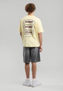 Футболка с принтом America Today, светло-желтый