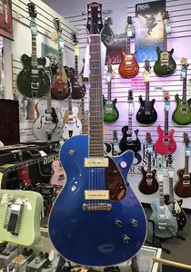 Gretsch G5210-P90 Electromatic Jet Two 90 Single-Cut с обернутым бриджем, гриф из лавра, цвет Fairlane Blue